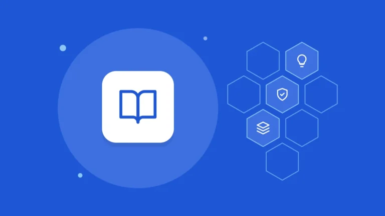 Illustration of an open book icon representing active recall and spaced repetition study methods